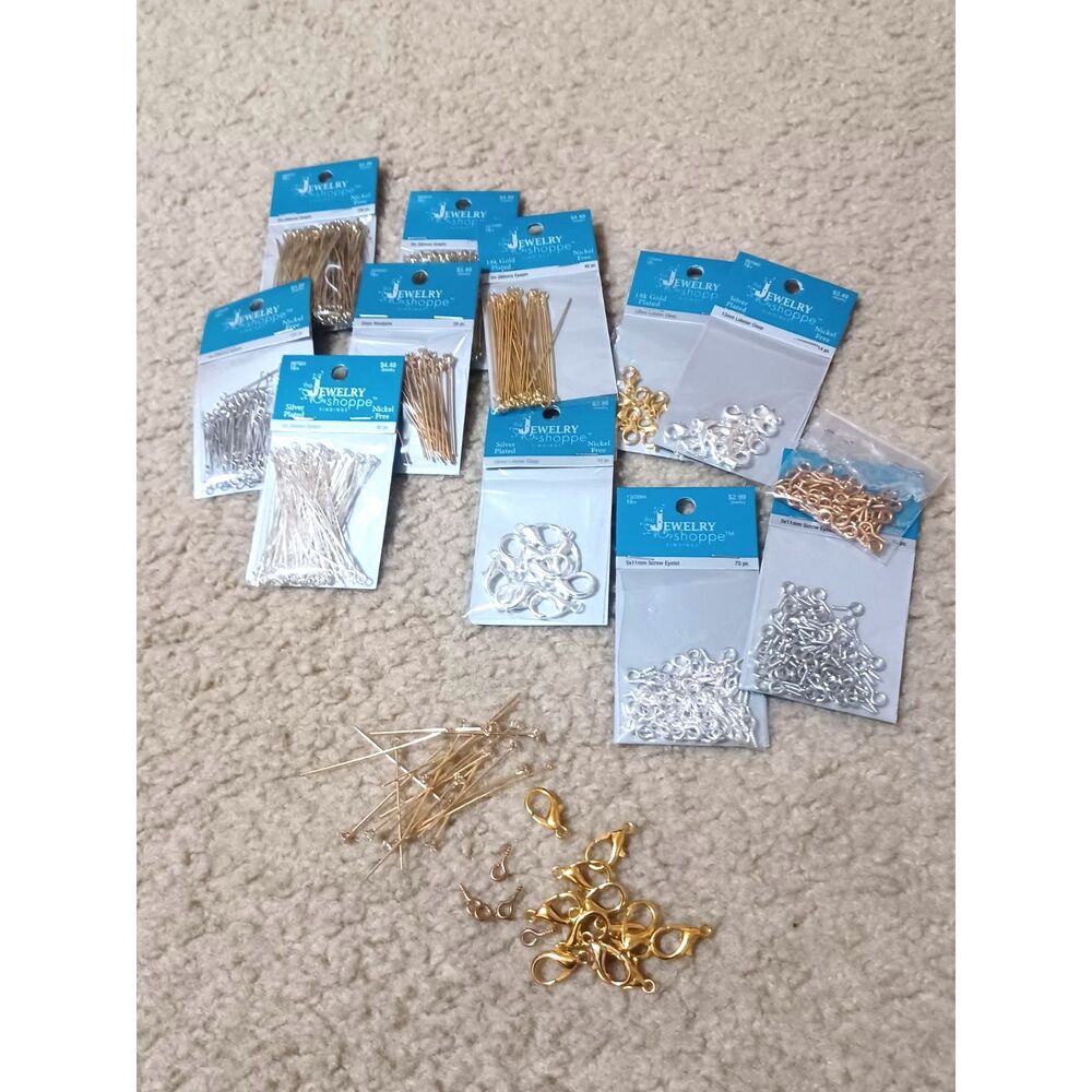 Huge Bulk Jewelry Craft Lot - Beads, Chains, Findings (NWT/NWOT/EUC) - Picture 11 of 12